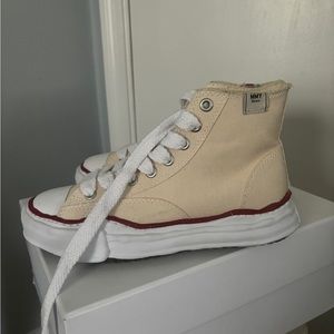 Maison Mihara Yasuhiro - High Top Petersons (Natural/Cream)
